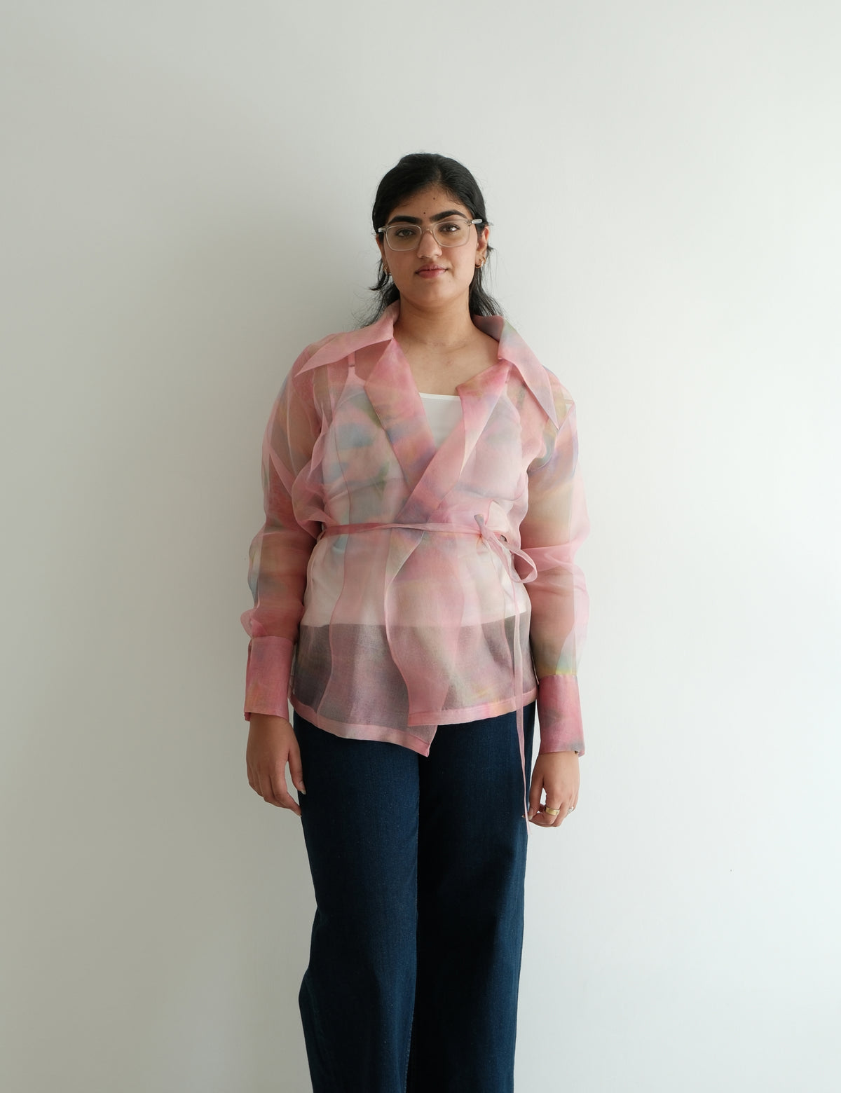 Wisteria Organza Overcoat