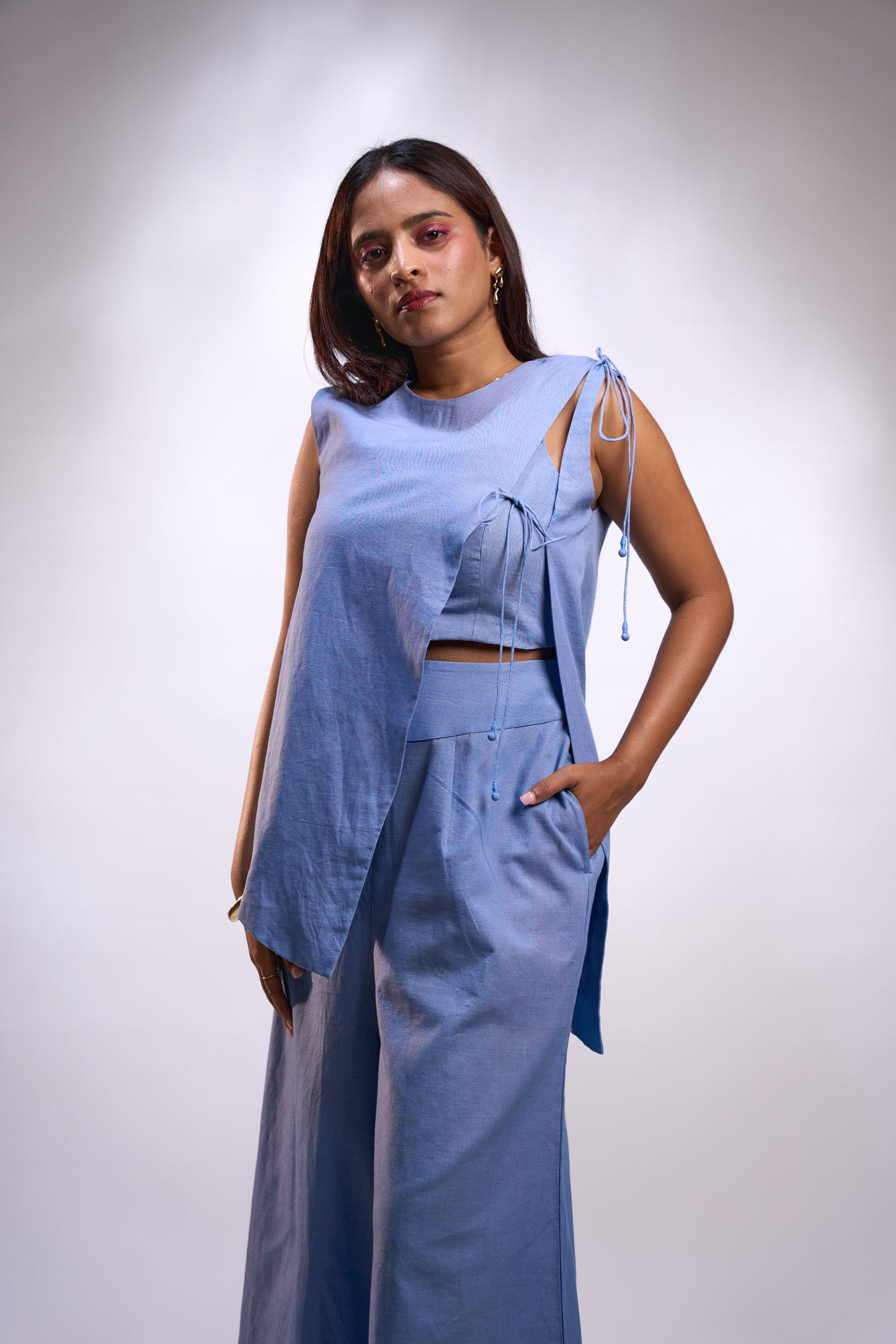 The Elara Double-Tie Top