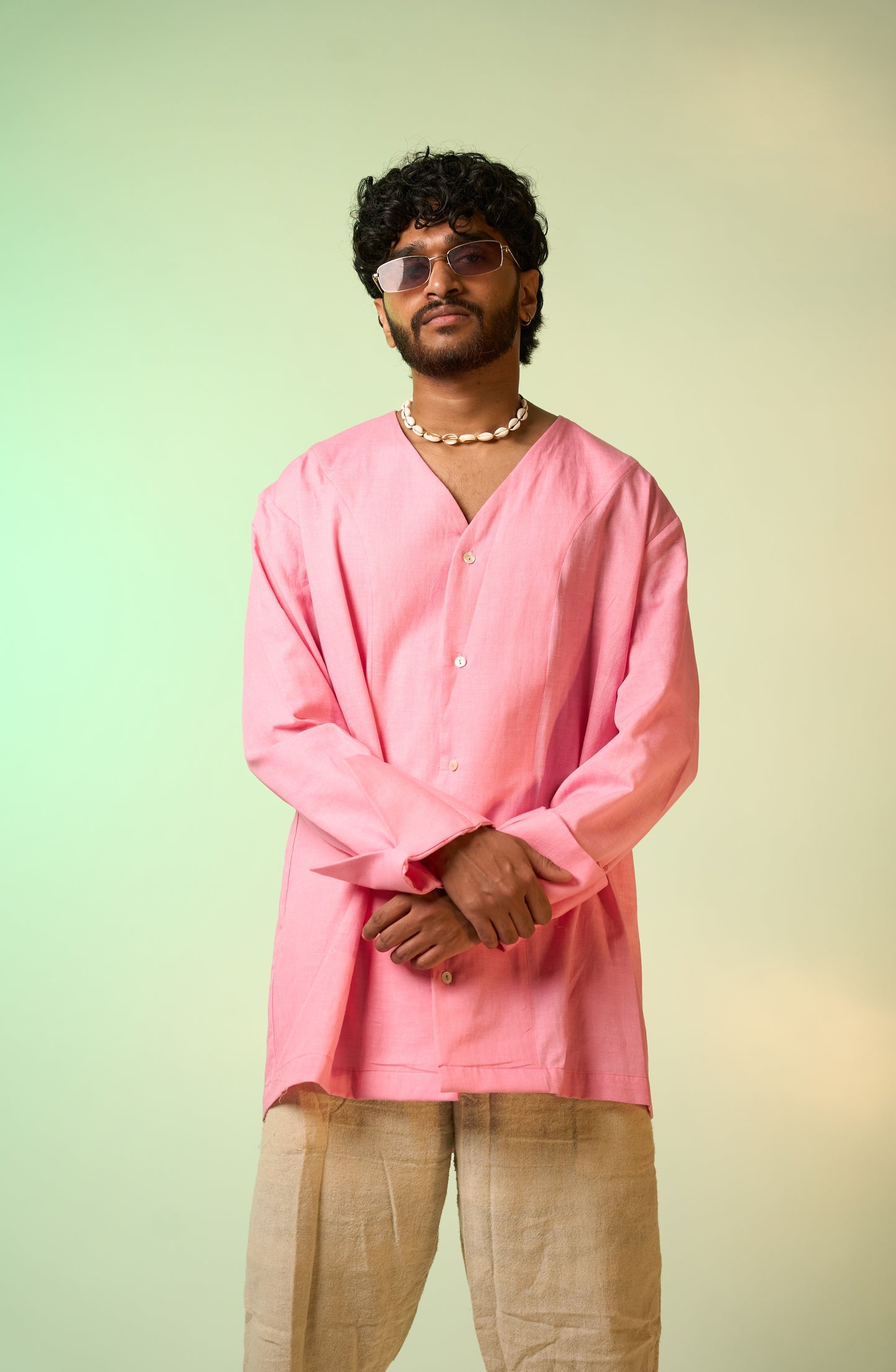 The Soren Pink Shirt