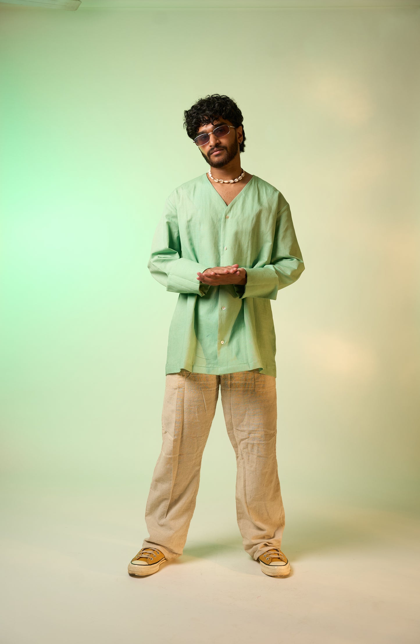 The Soren Green Shirt