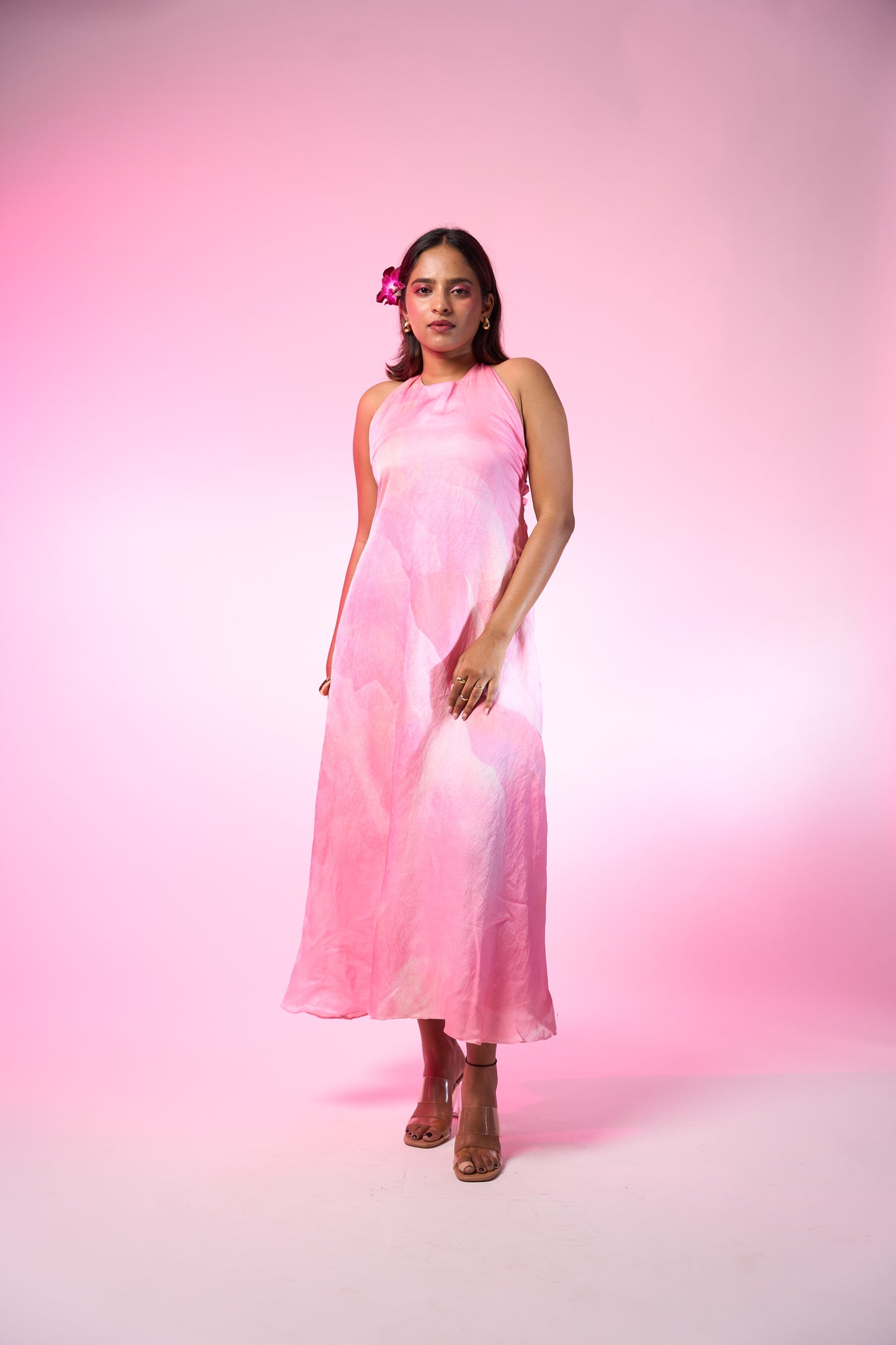 The Sora Halter Dress