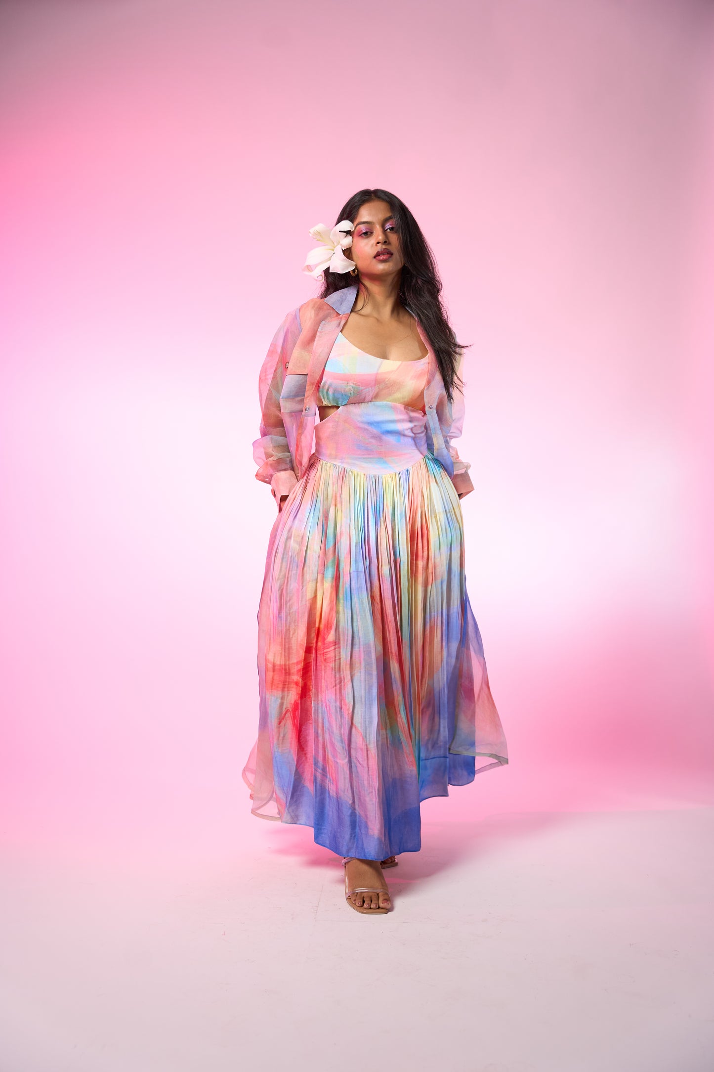 The Kaia Organza Overcoat