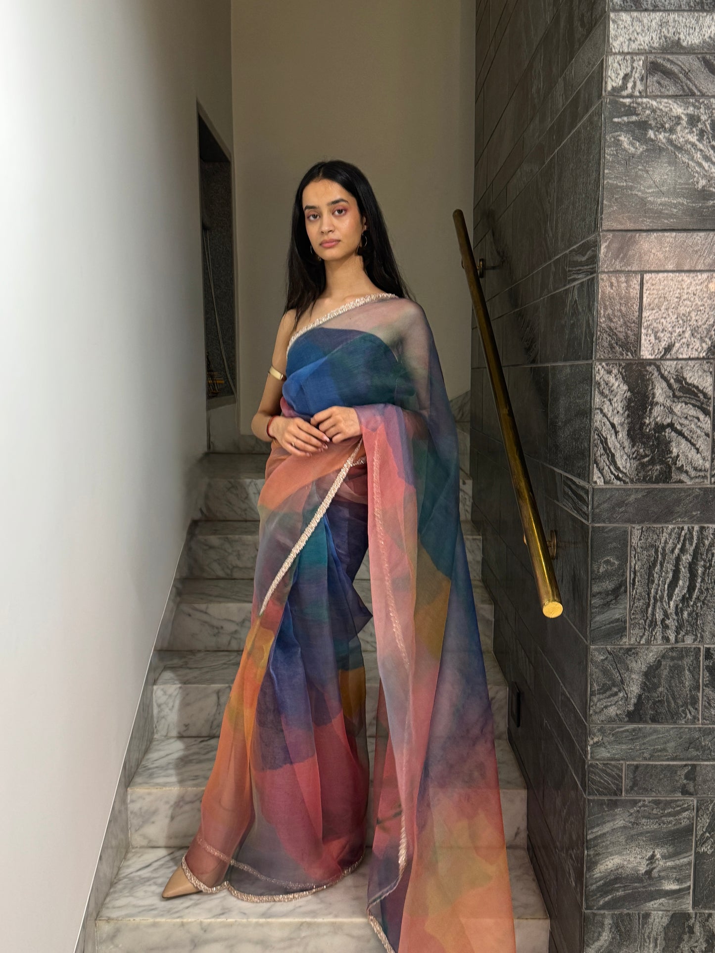 The Montara Organza Saree