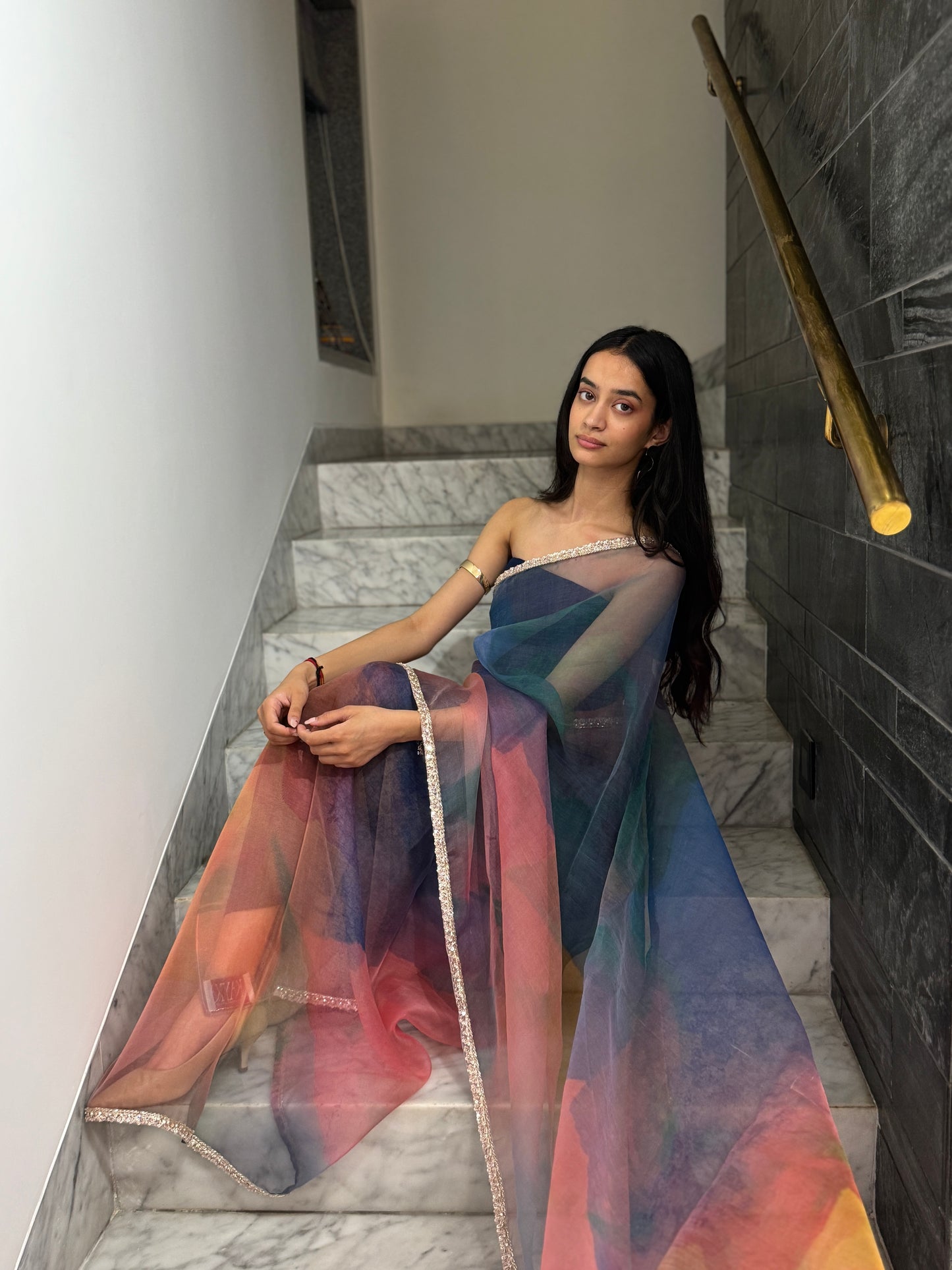 The Montara Organza Saree