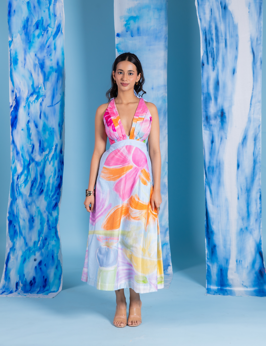 Floating Slices Dress