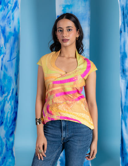 Golden Waves Top