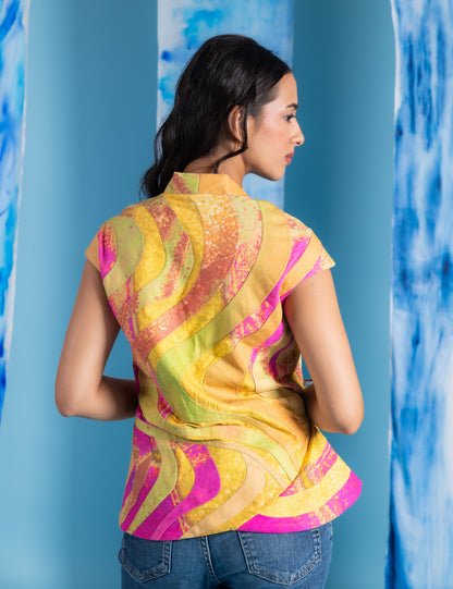 Golden Waves Top