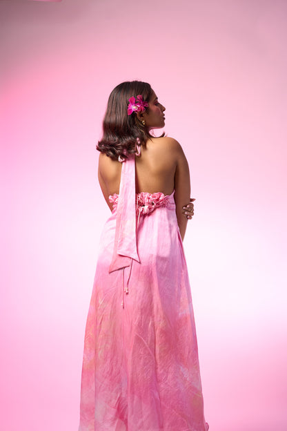 The Sora Halter Dress
