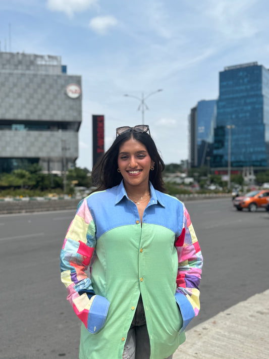 Upcycled Patchwork Jacket