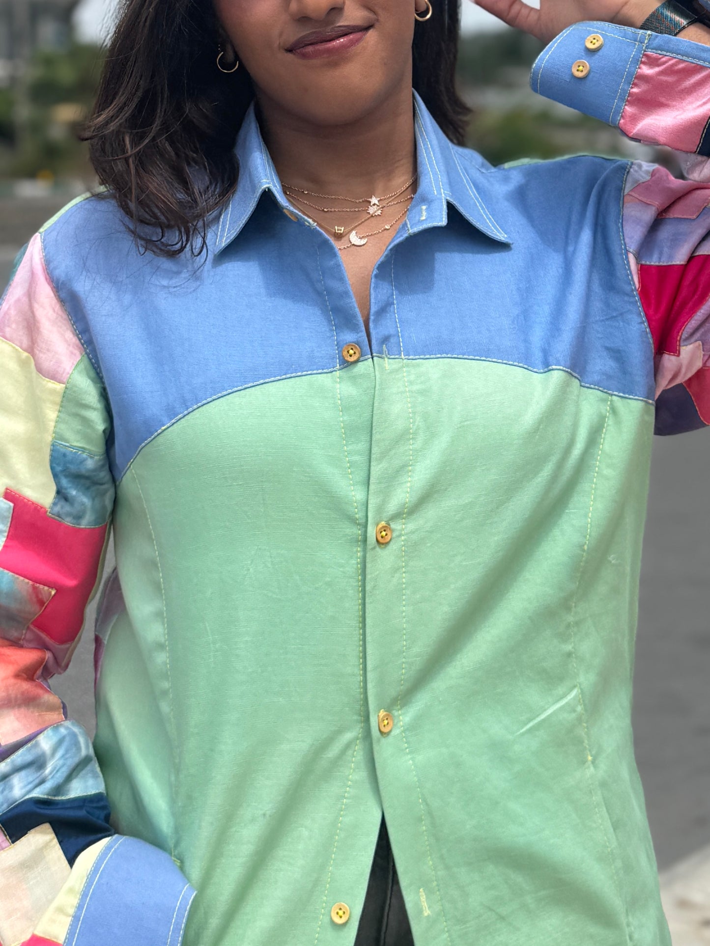 Upcycled Patchwork Jacket