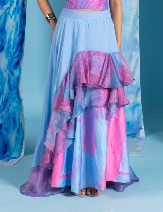 Pink Horizon Skirt